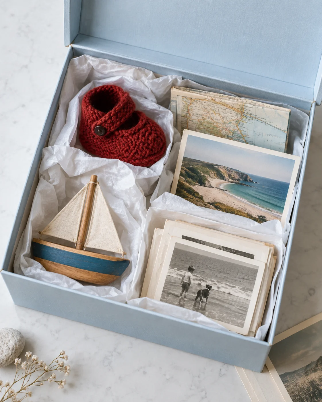 What belongs in a family memory box?