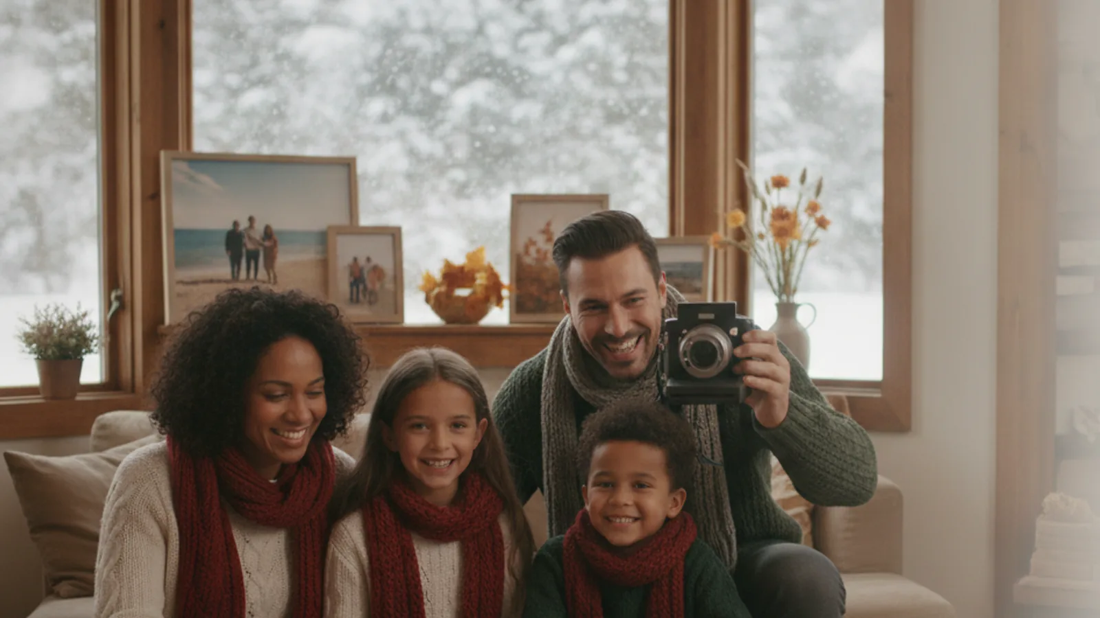 How To Make A Seasonal Family Photo Ritual